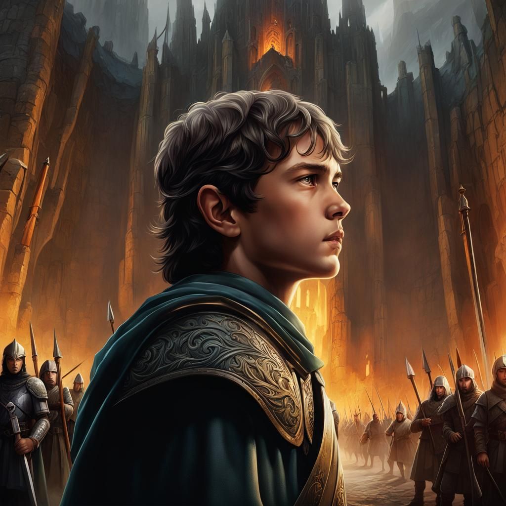 And so it falls to this child, a true son of Eorl the Young who stands alongside old men, to defend his people from Saru...