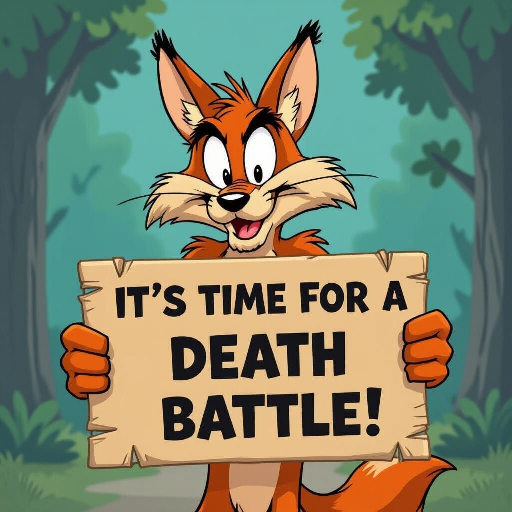 Wile E. Coyote Announces Death Battle