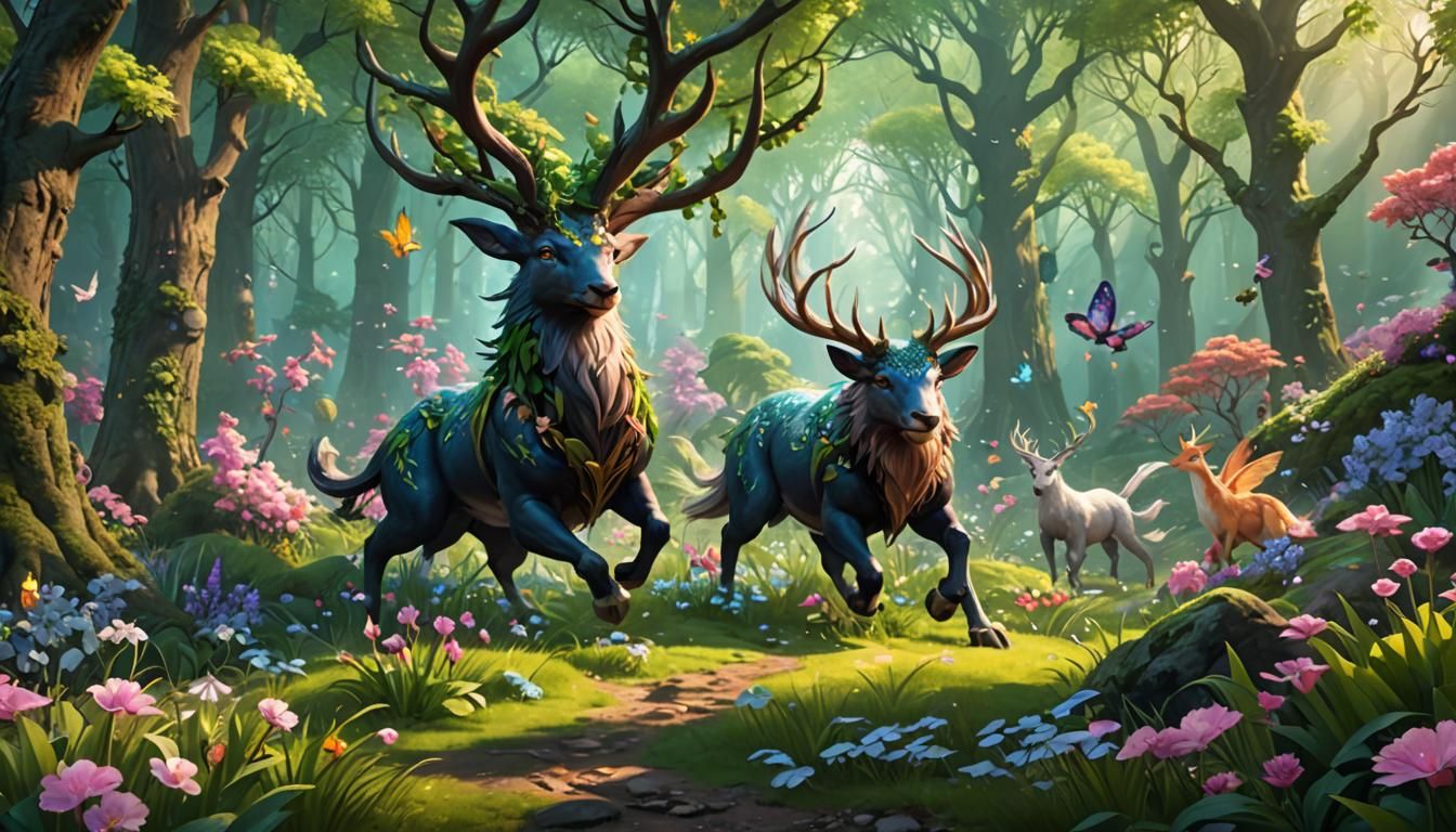 Magical Creatures Clash in Spring Gaming Landscape