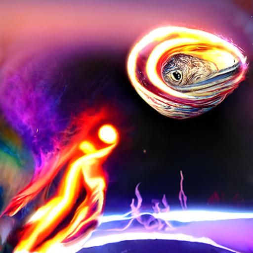 Planetary Collision: Saturn, Fire, and Sloth