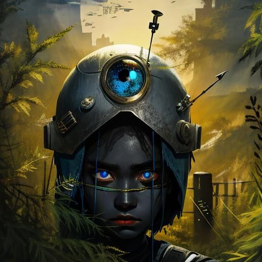 Detailed Image of a Human Eye