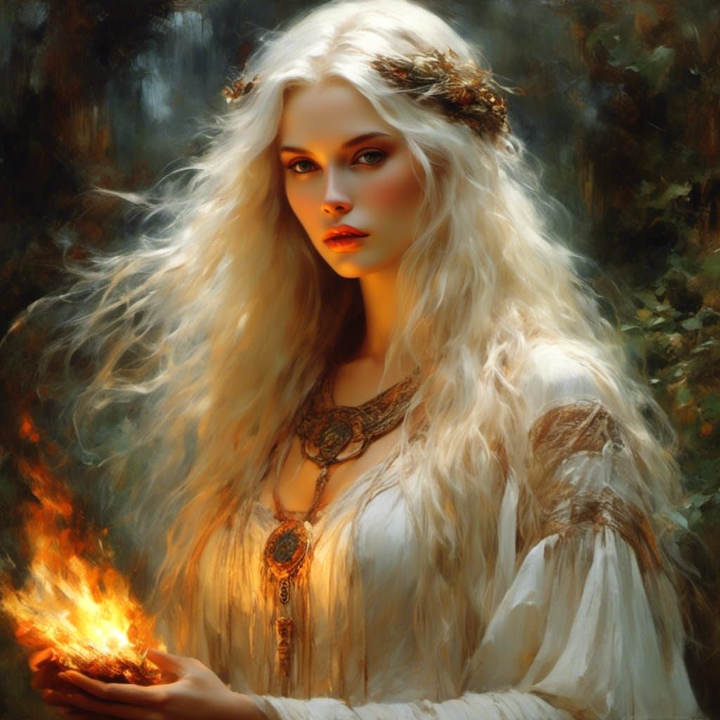 Celtic Goddess Brigid : Romance Book Cover