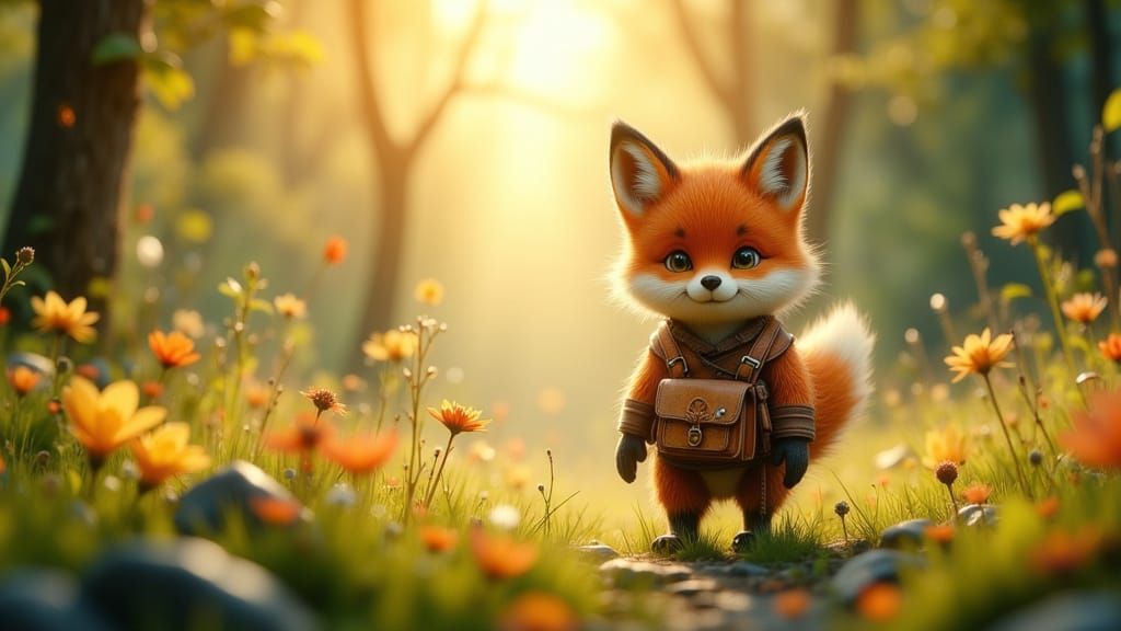 The Adventures of Eliot, the Baby Fox!