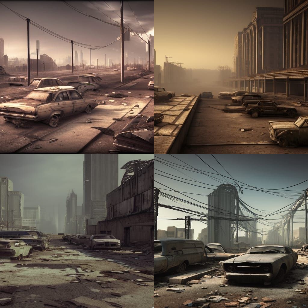 Post-Apocalyptic City: Ruined Bridge in Unreal Engine