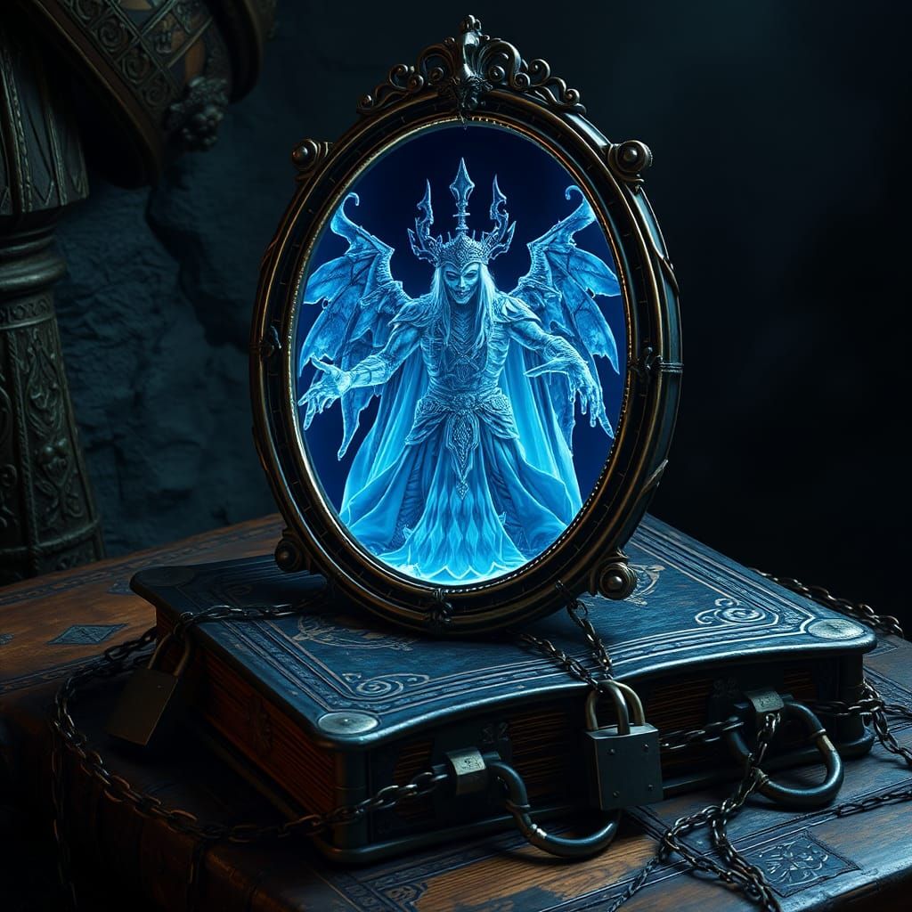 Elven Mirror Reveals Lich King Hologram