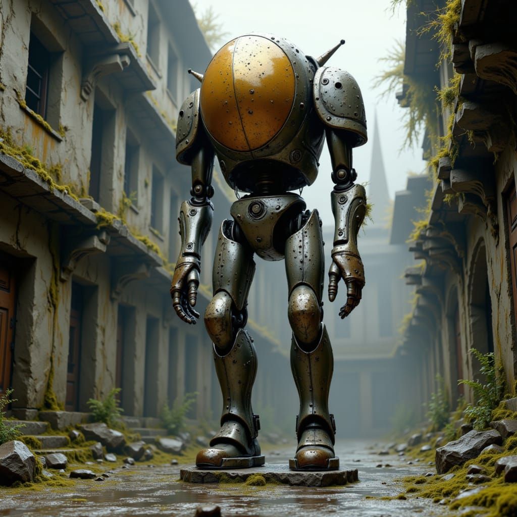 Colossal Automaton in Forgotten City Square