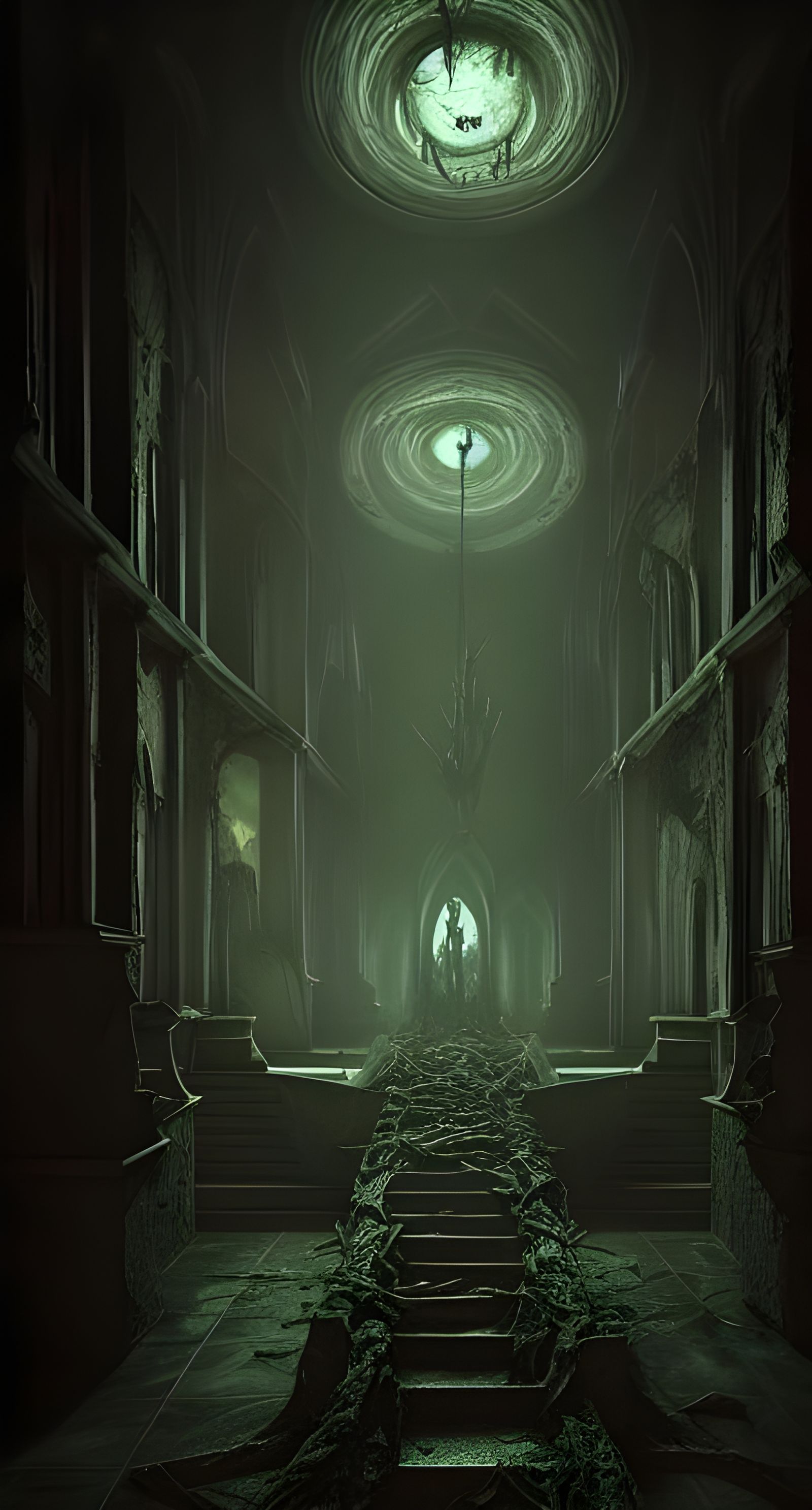 Haunted mobile background