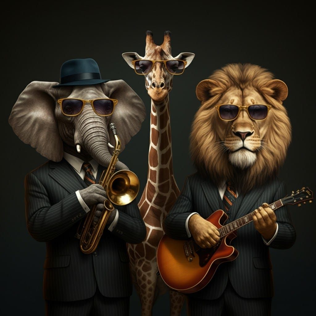 Jazz Band of Animals Plays On