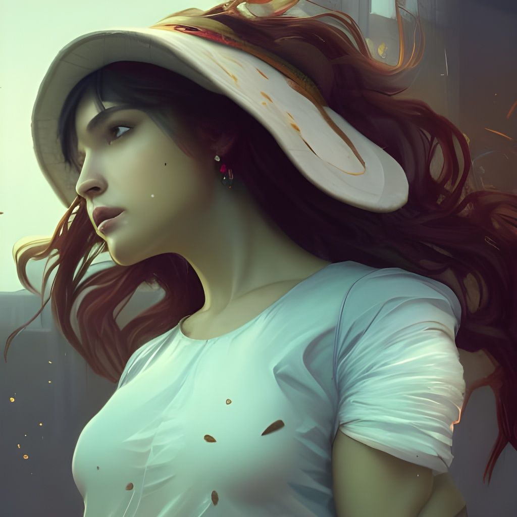 Detailed Portrait of a Burrito Fairy in 8k