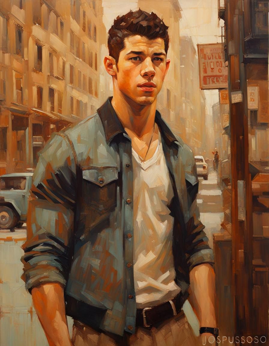 Portrait in Contemporary Realism Style