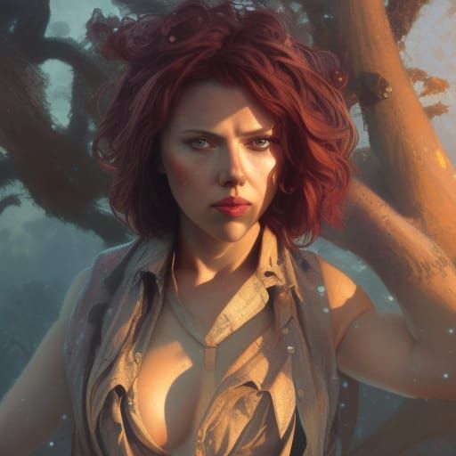 Anime-Inspired Portrait with Dynamic Lighting in Unreal Engi...