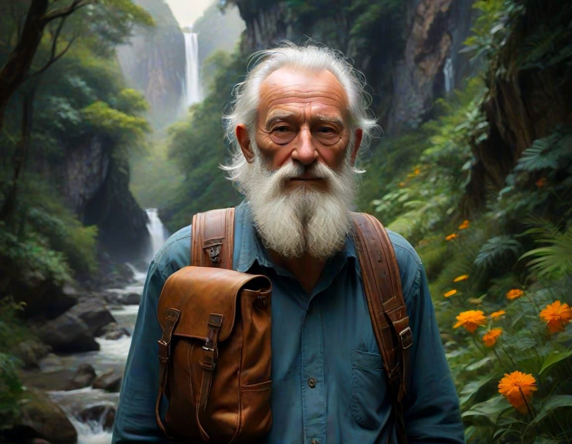 Ethereal Wanderer of the Brazilian Sierra Canyons