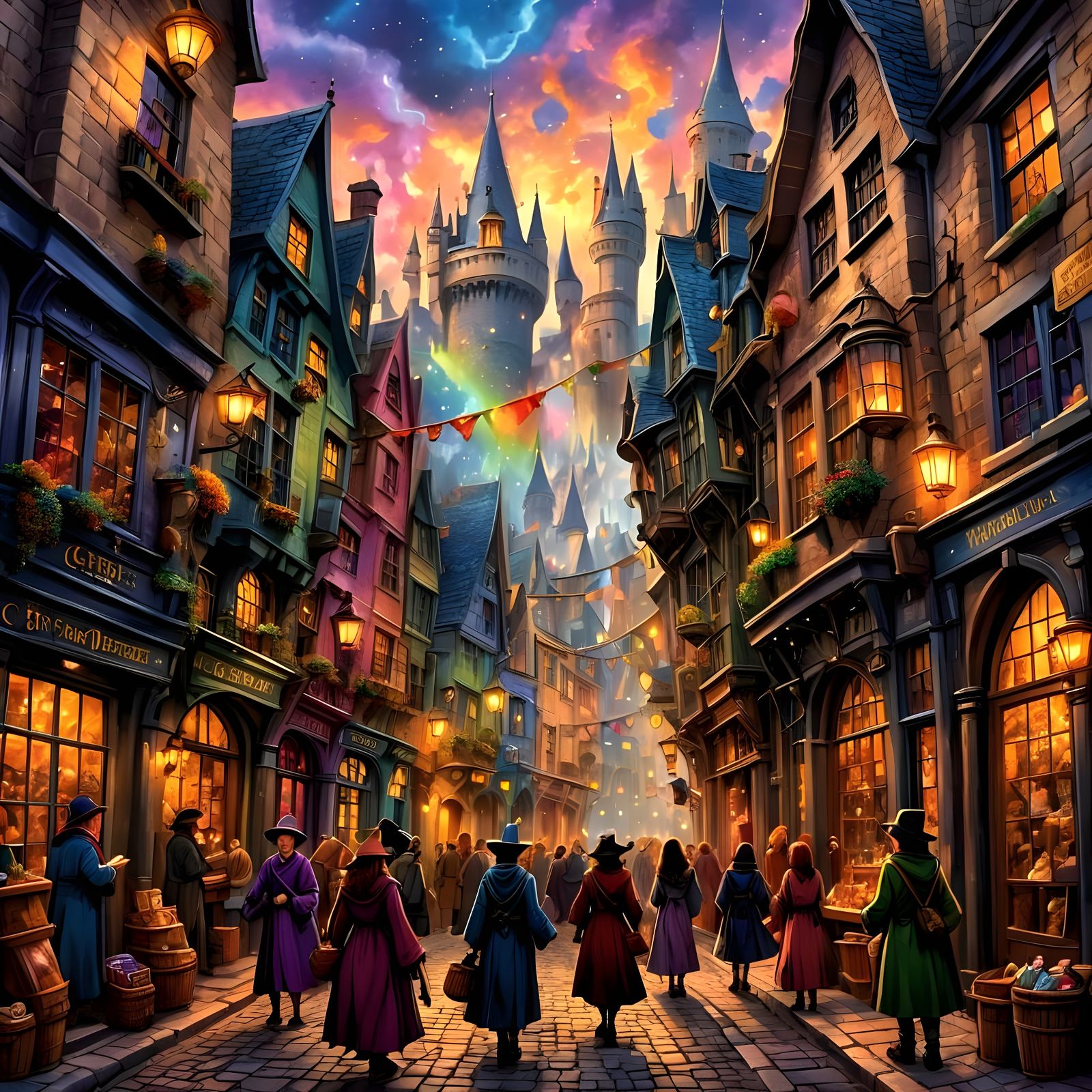 London's Whimsical Diagon Alley: A Magical Cobblestone Wonde...