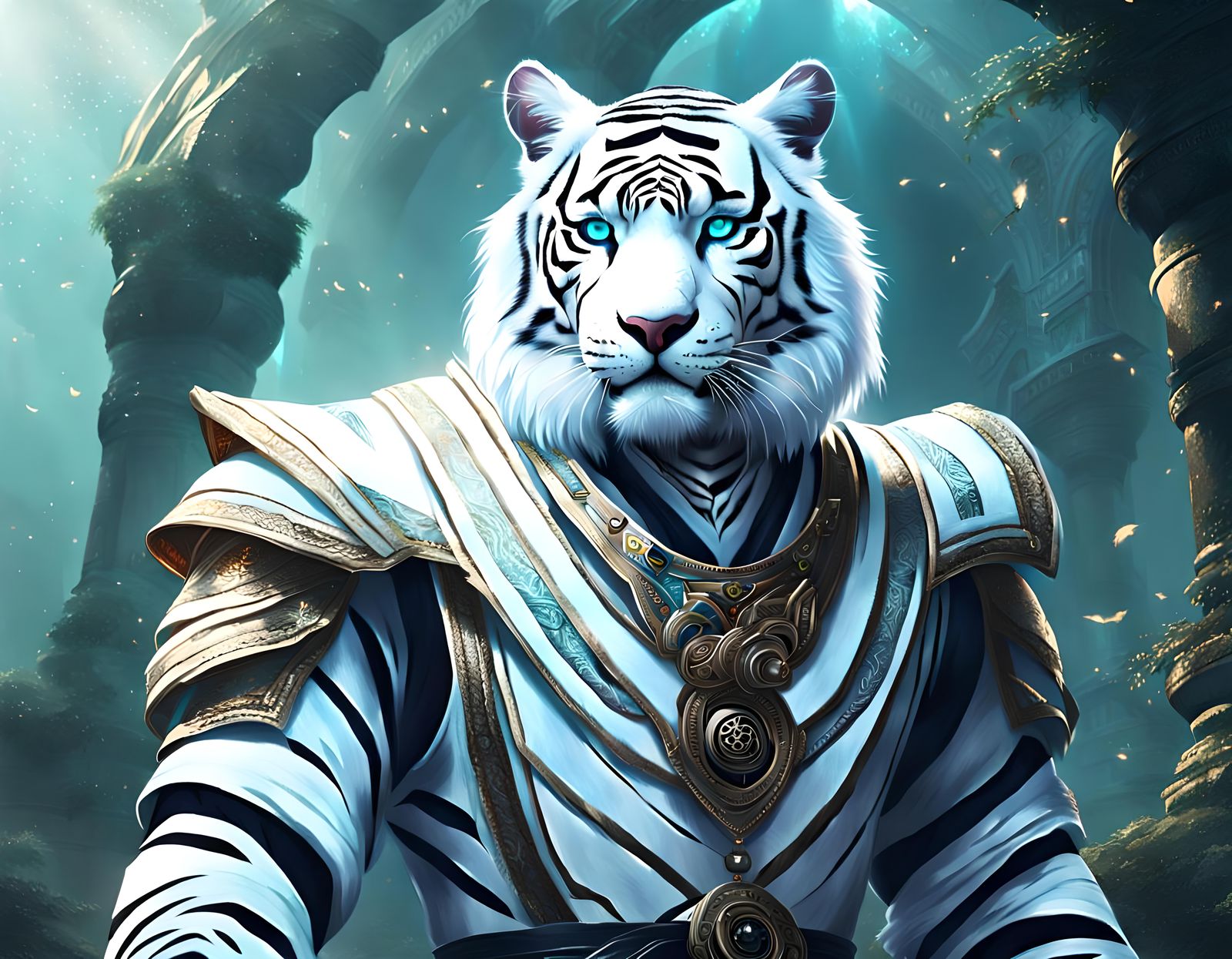 Mystical White Tiger Furry: The All Master