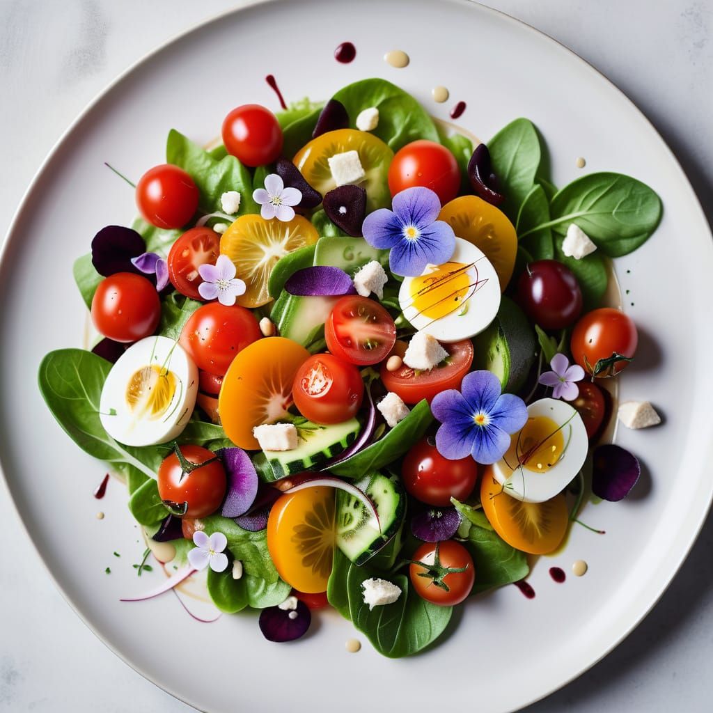 Colorful salad