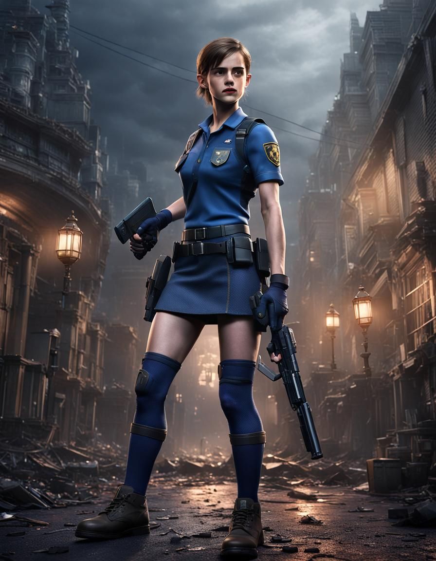 Emma Watson as Jill Valentine: Cinematic Art