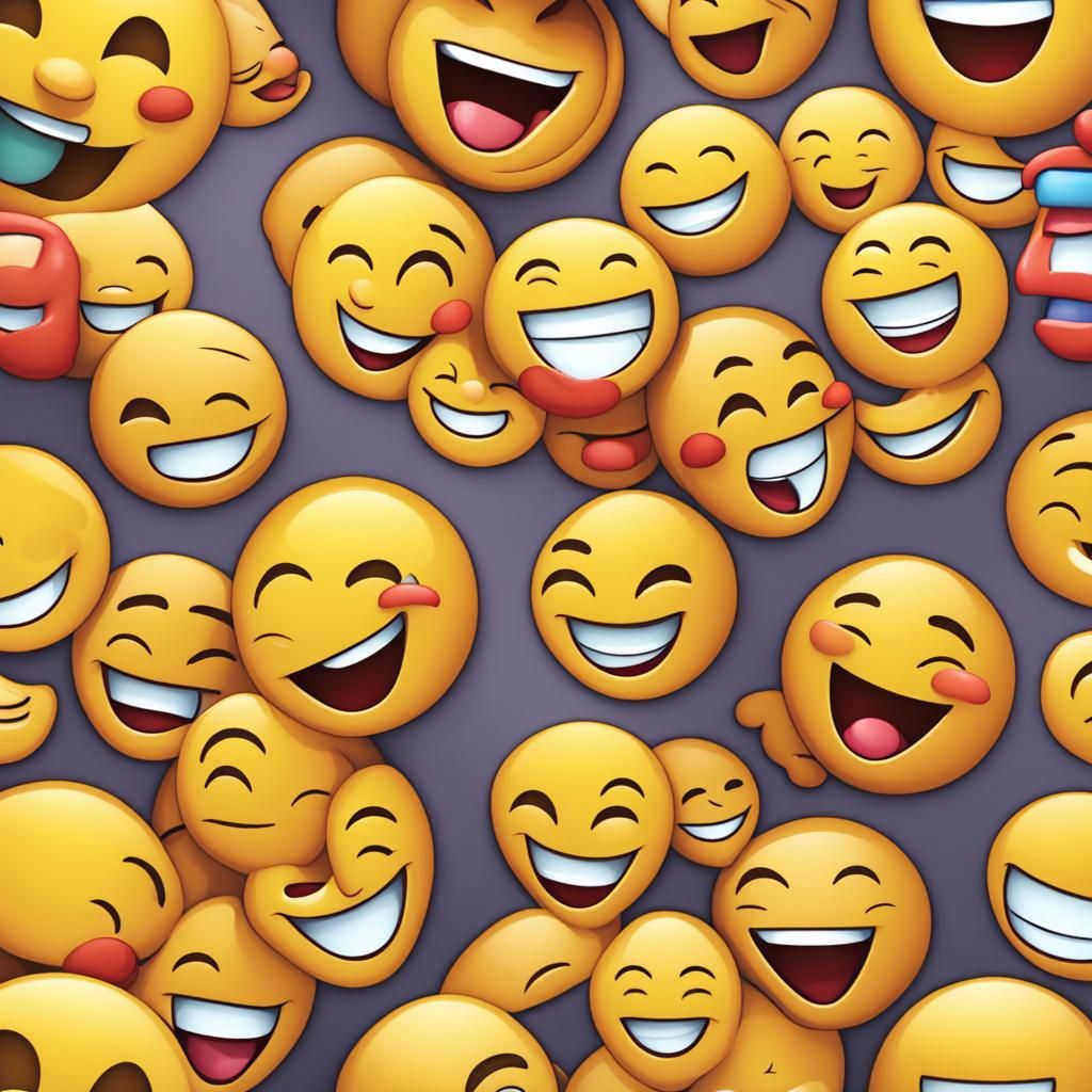 Classic Laughing Emoji Image