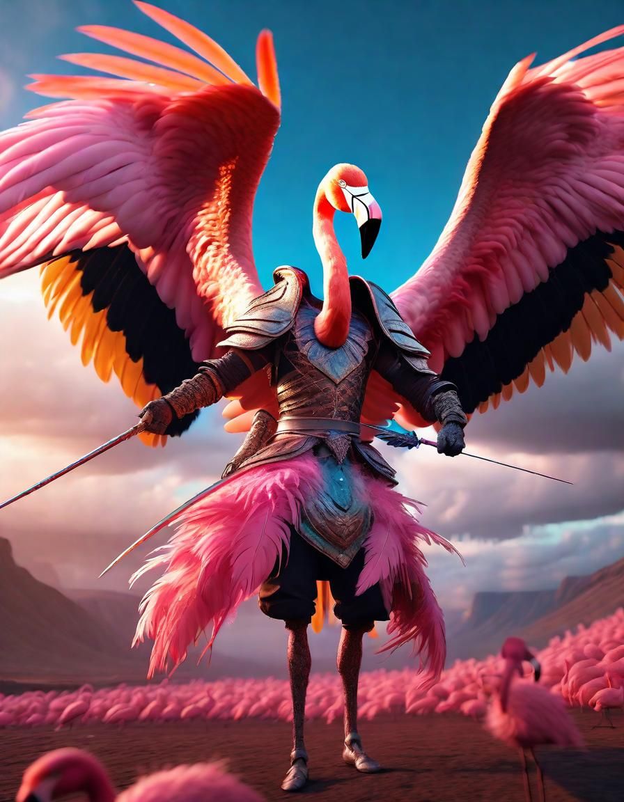 Flamingo Warrior