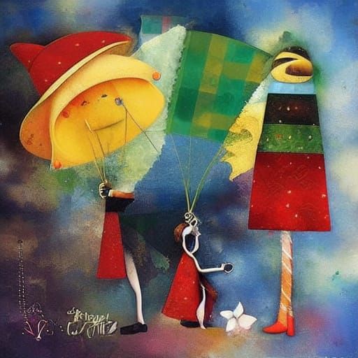 Two Women in Intimate Conversation