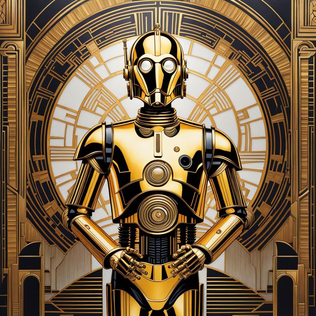 C-3PO Does The Deco