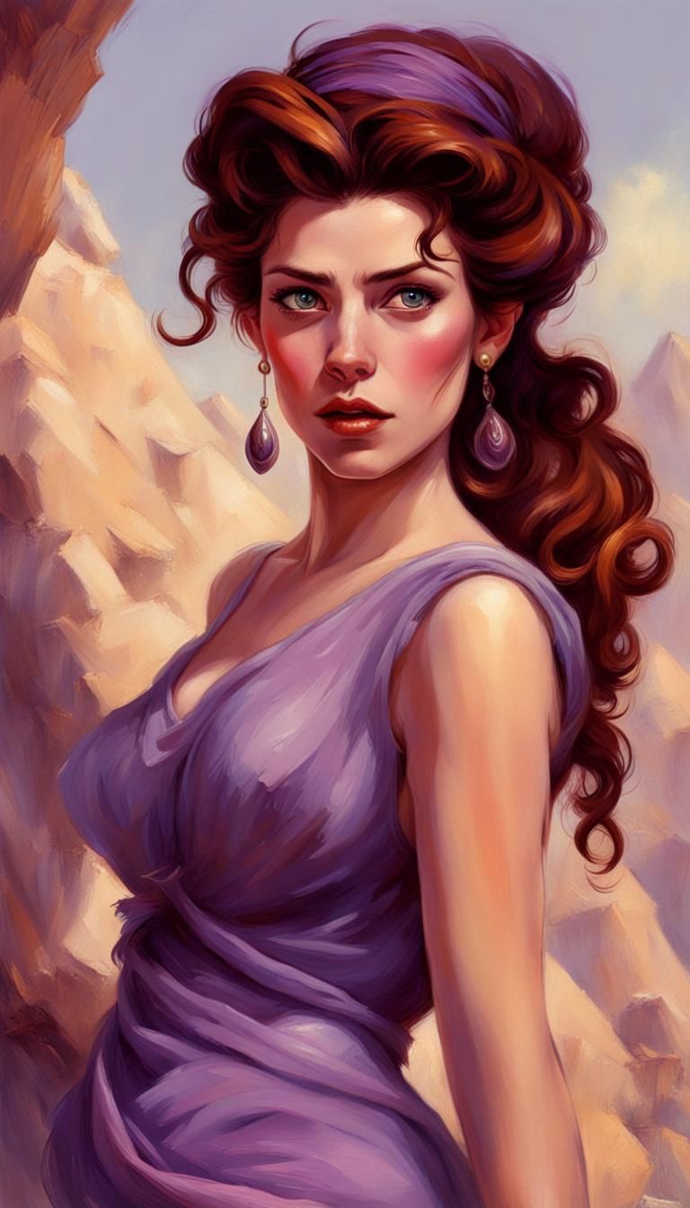 Megara in Twisted Disney Style
