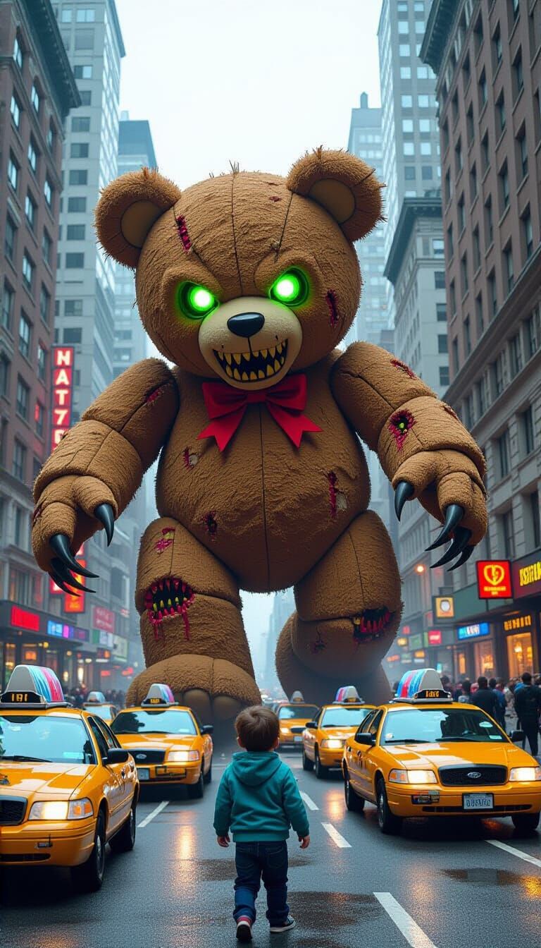 Revenge of the gentle giant.