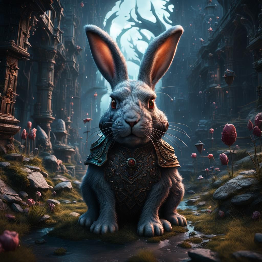 Evil Bunny: Detailed Matte Painting in Unreal Engine