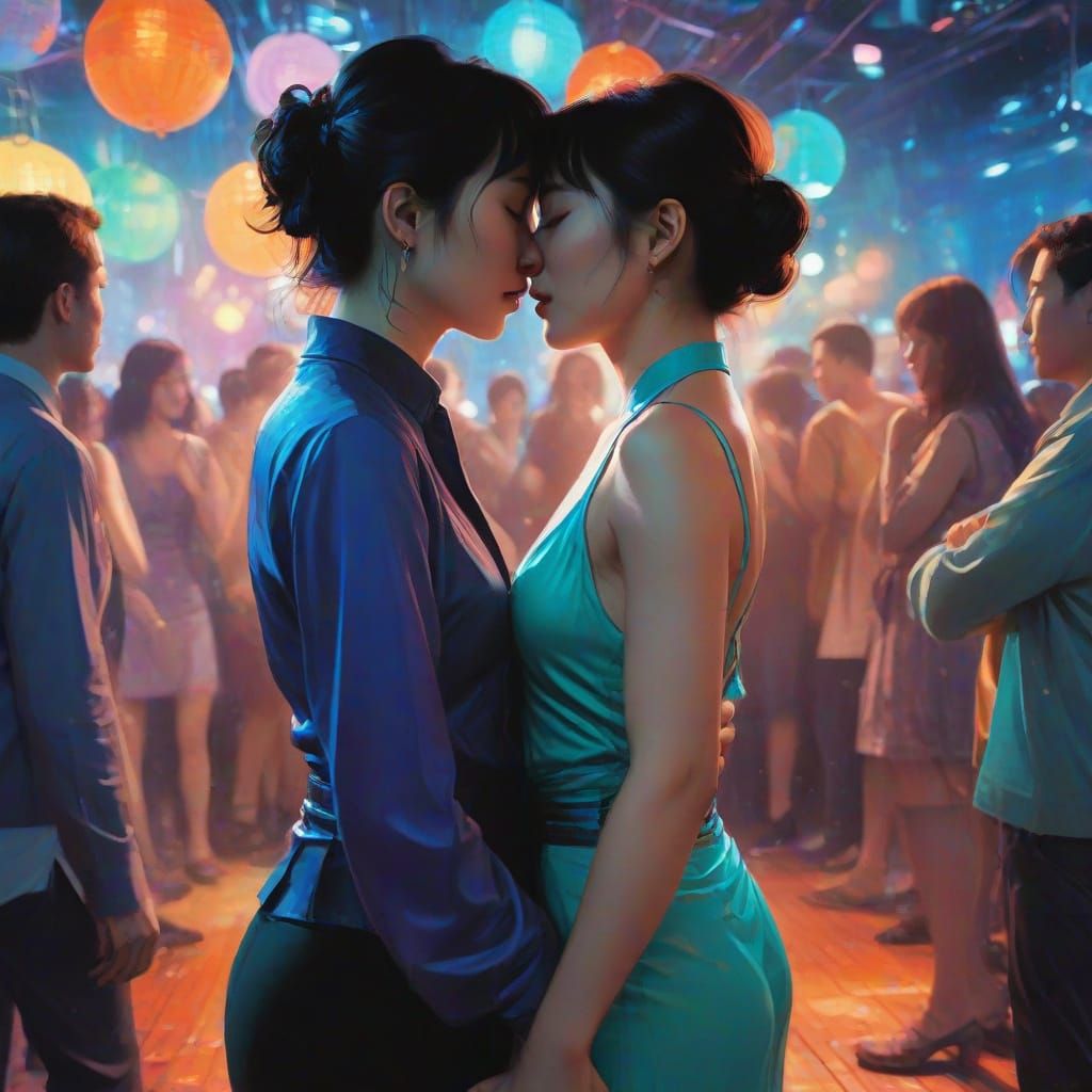 Electric Love in Neon Dreams