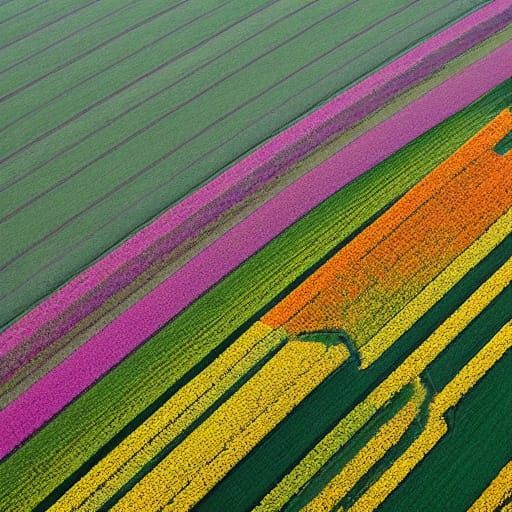The Netherlands Tulip fields