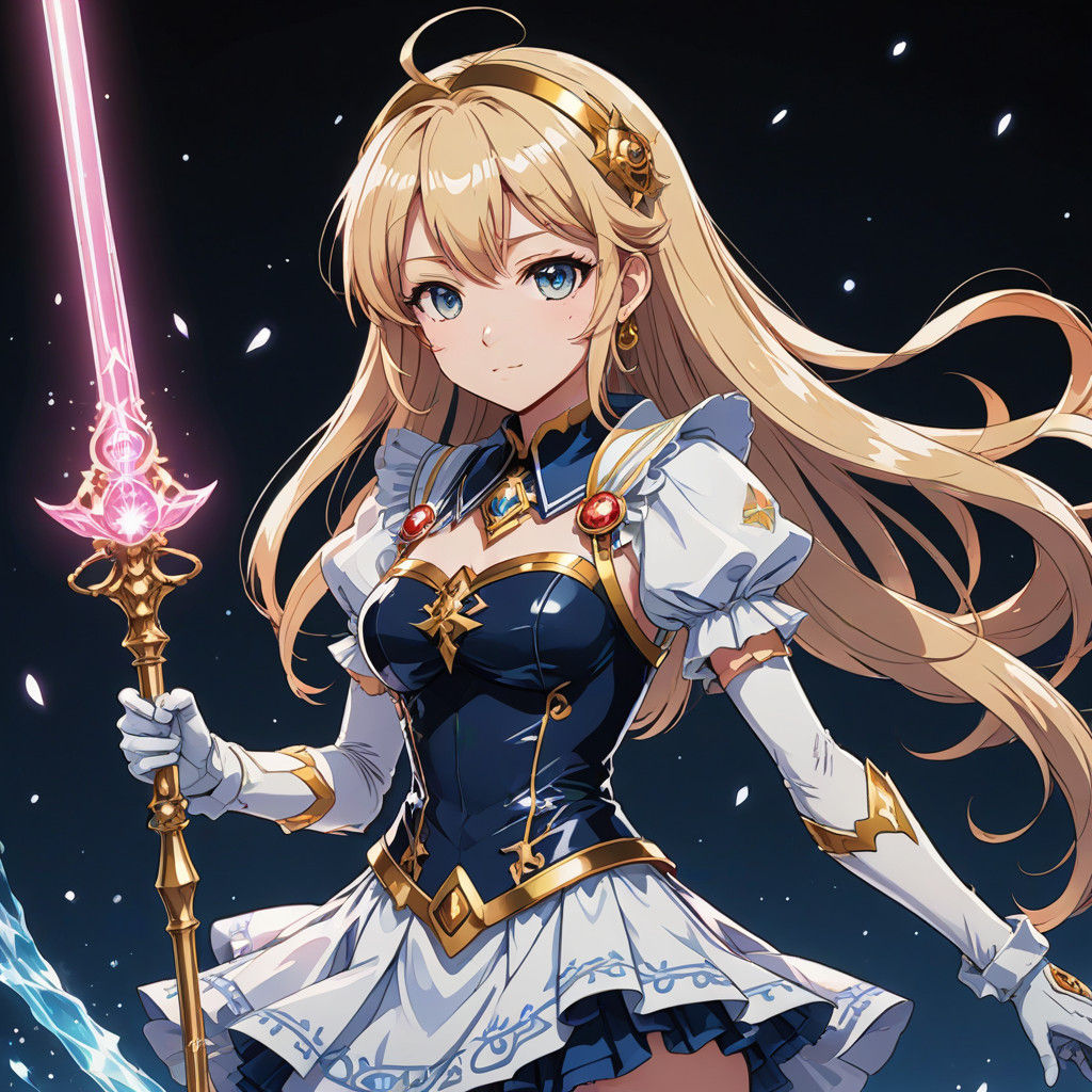 Confident Magical Girl Mary Gould Vanilla