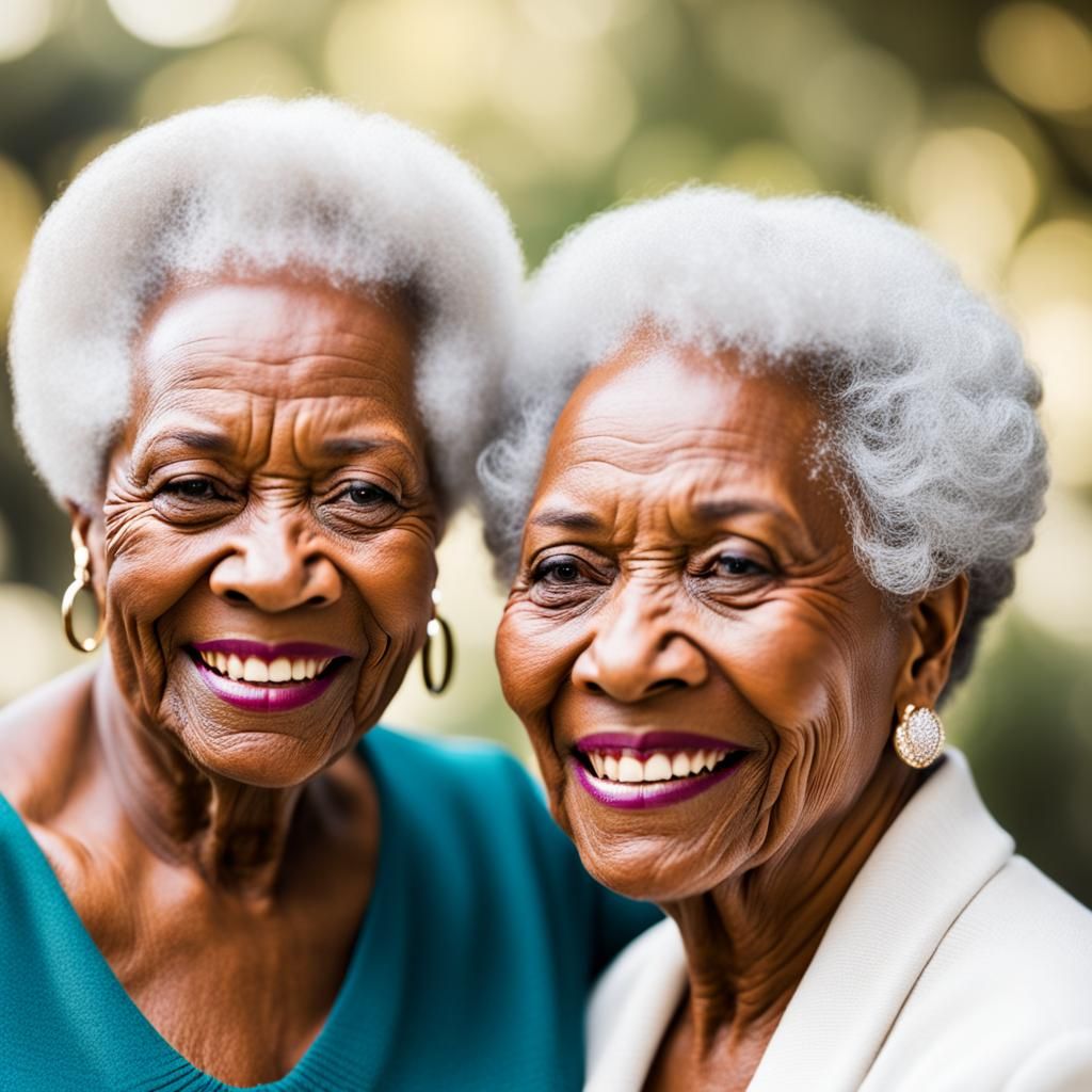 Portraits of Senior Women of Color