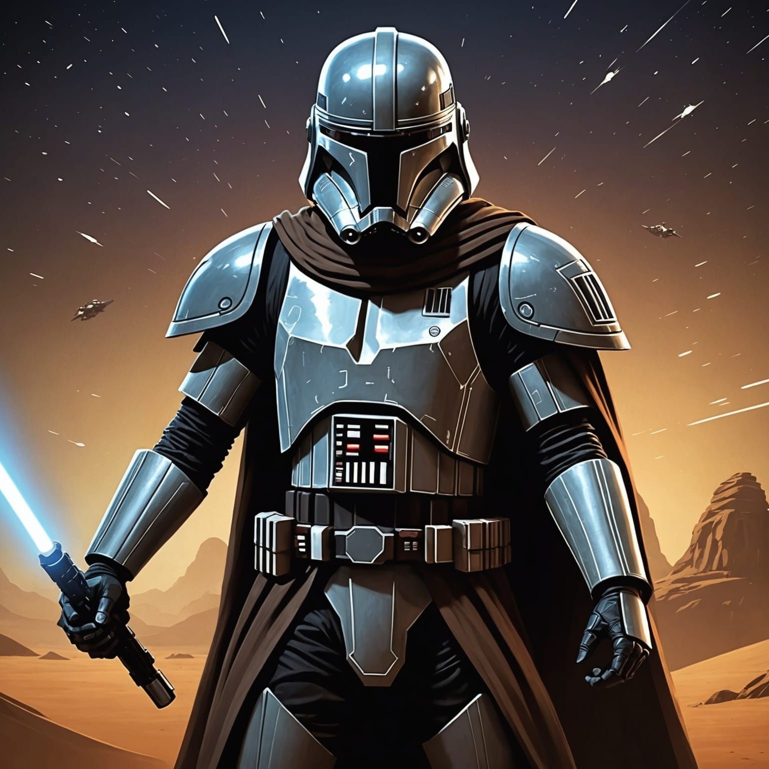 Gungans from Star Wars: An AI Interpretation