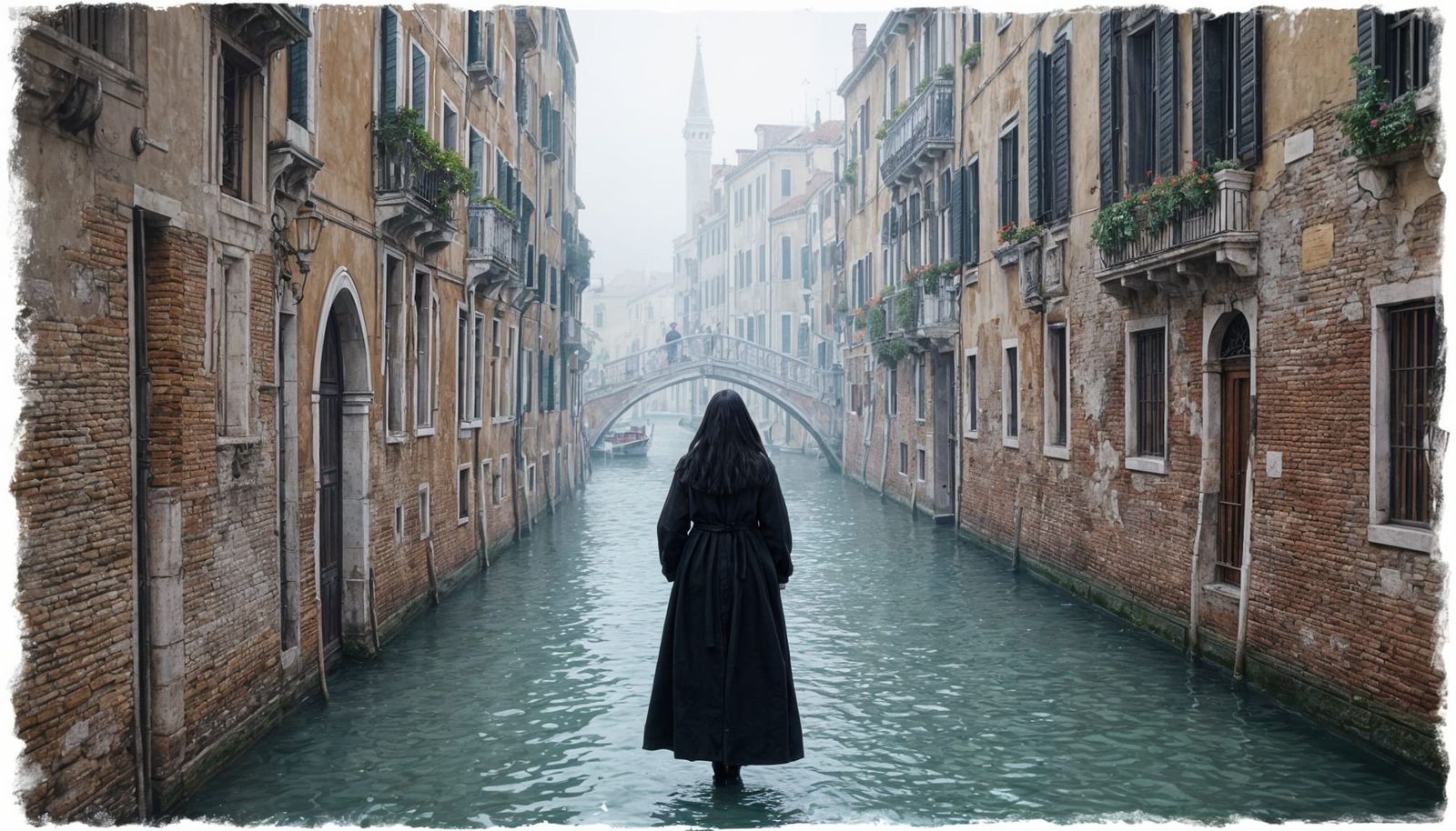 Venice in Fog: Adriatic Light Digital Art