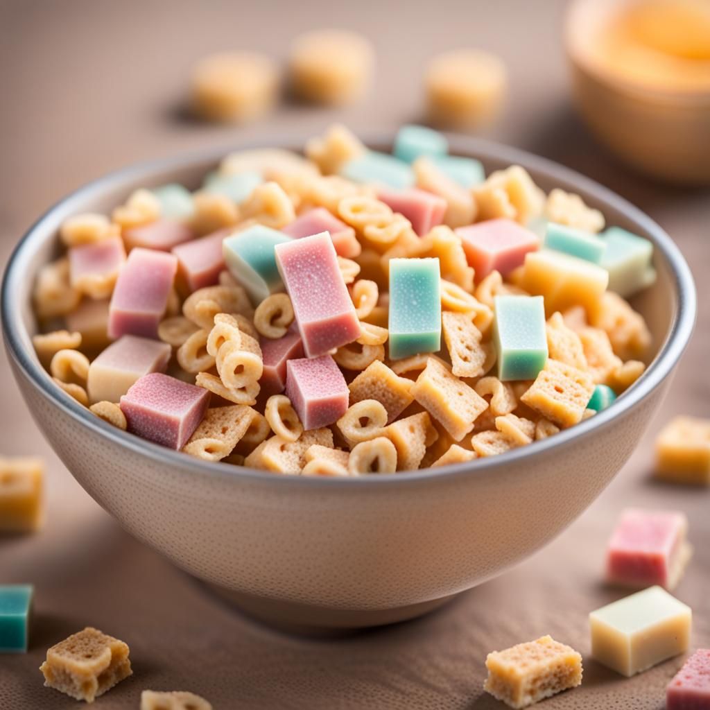 Soap Flavored Cereal: Professional Photography