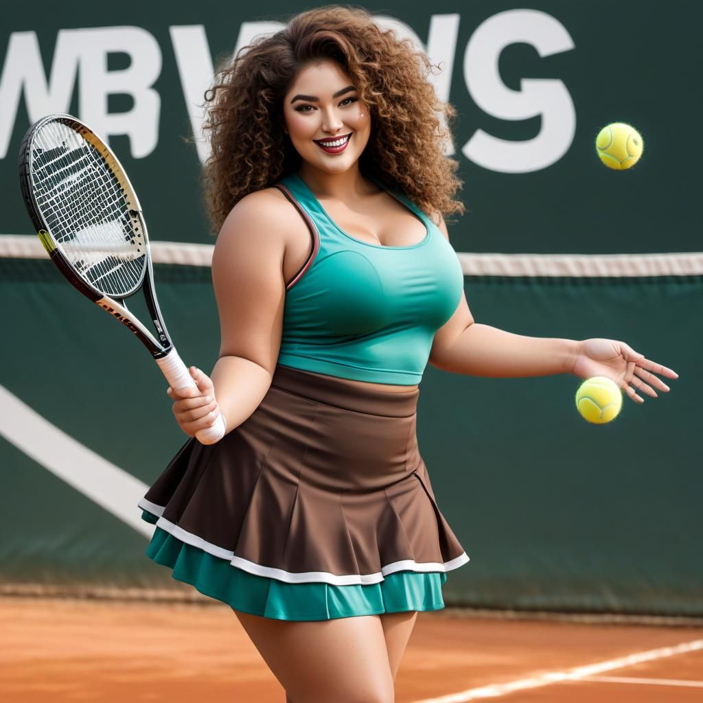 Wolfgang Open: Curvy Women Play Tennis