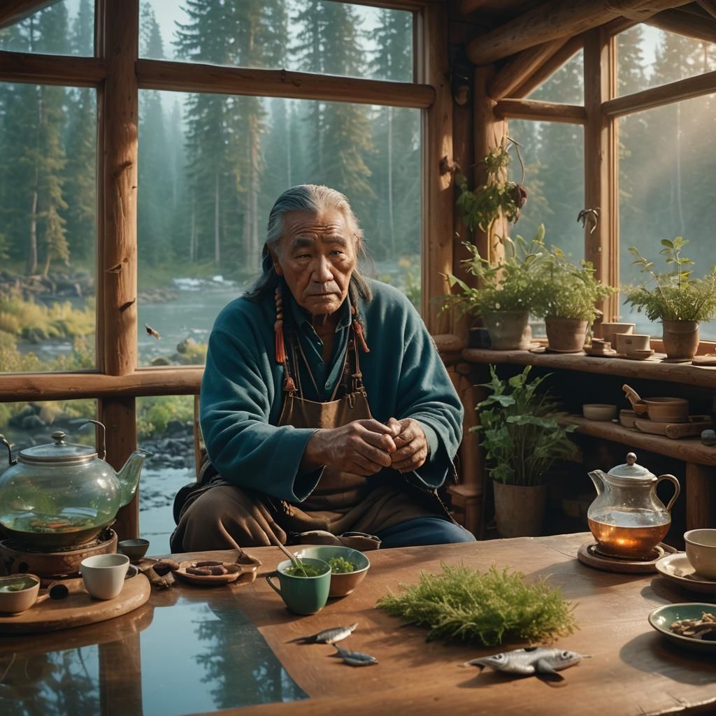 Magical Realism: Native American Tea Ceremony