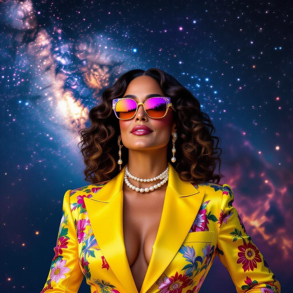 Tracee Ellis Ross in Cosmic, Retro-Futuristic Style