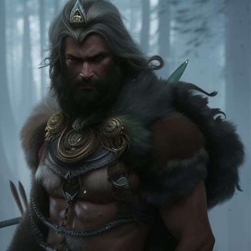 Barbarian warrior