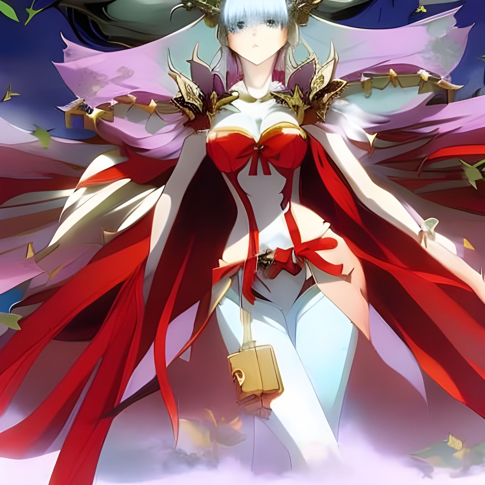 Anime Heroine Concept Art by Yuan Cui