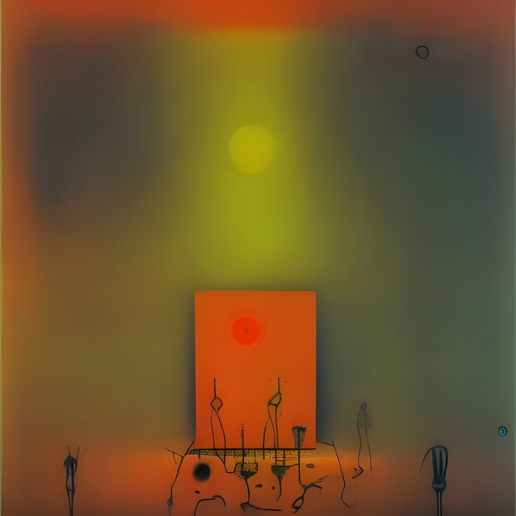 Disturbing Abstract: Beksinski, Basquiat, and Klee Inspired