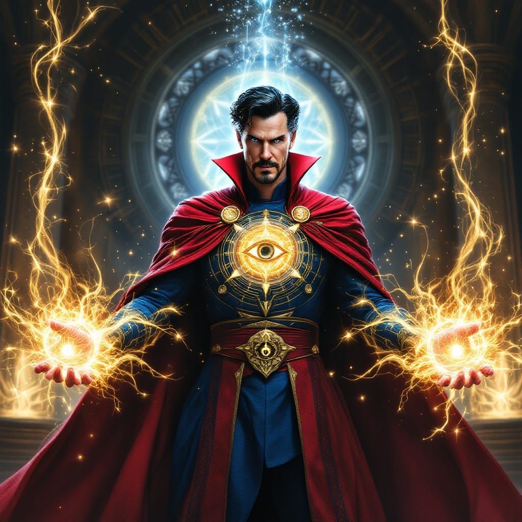 Mystic Sorcerer Master of Time and Space