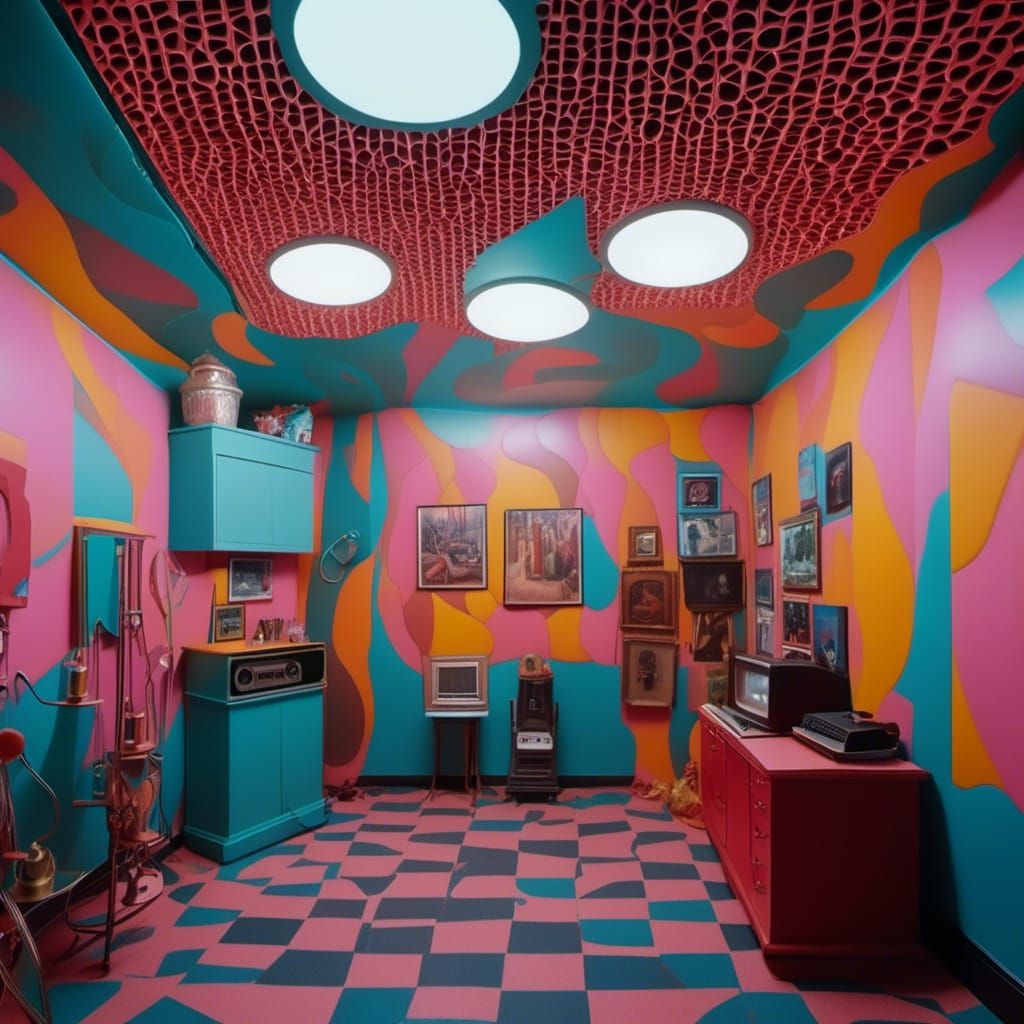 Surrealist Architecture in Dreamcore Liminal Spaces