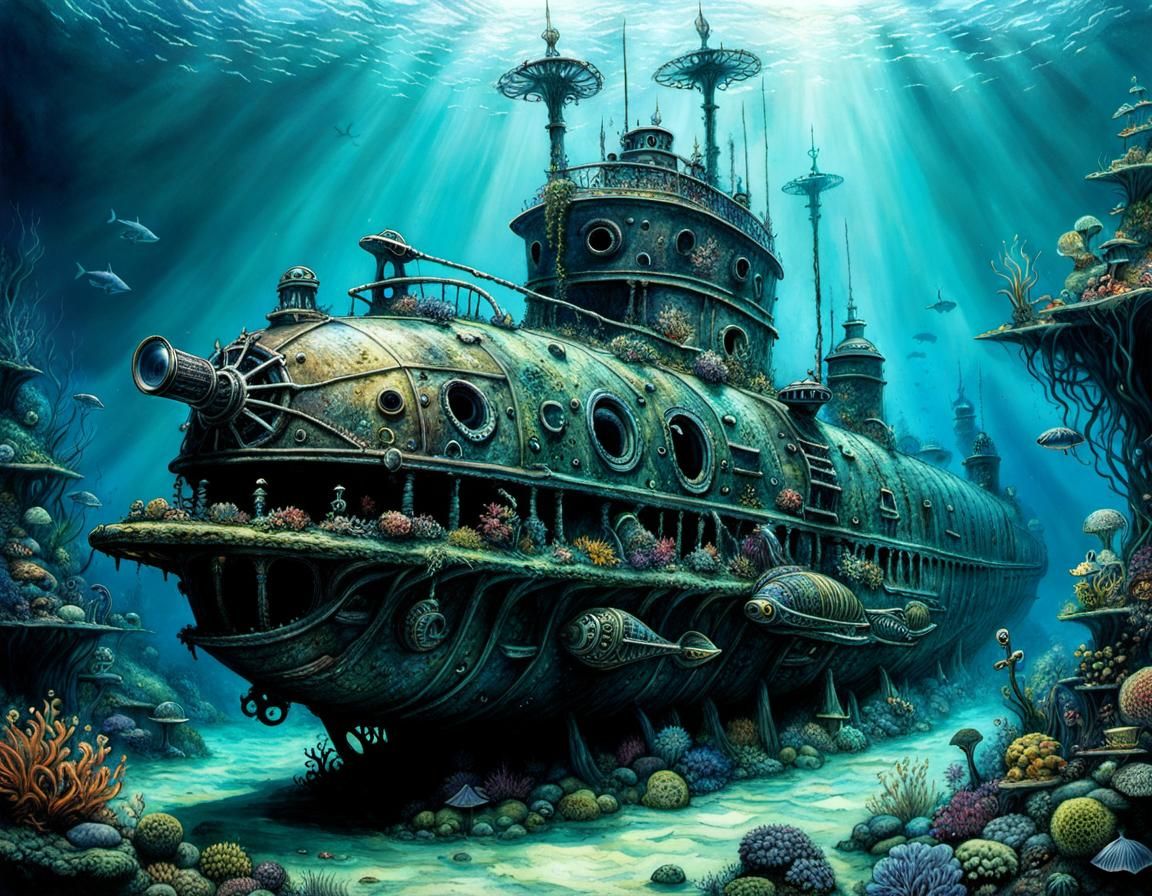 Sunken Shipwreck
