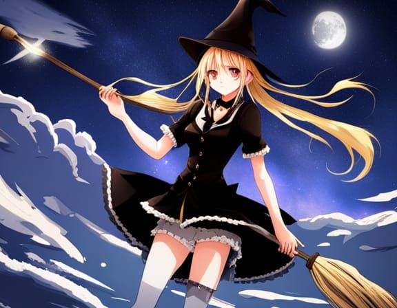 Anime Witch in Starry Sky, Manga Style