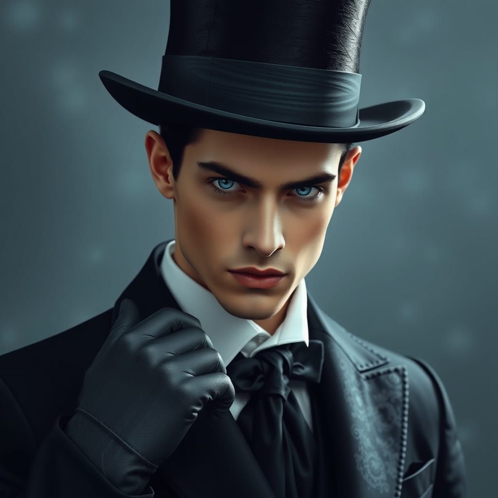 Hyperrealistic Portrait of a Mystifying Emperor in Ethereal ...