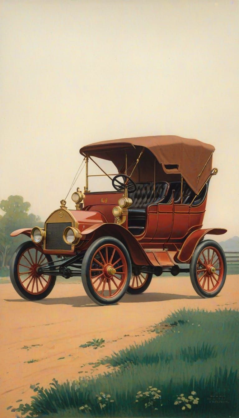 Classic 1901 Oldsmobile: A Vintage Automobile