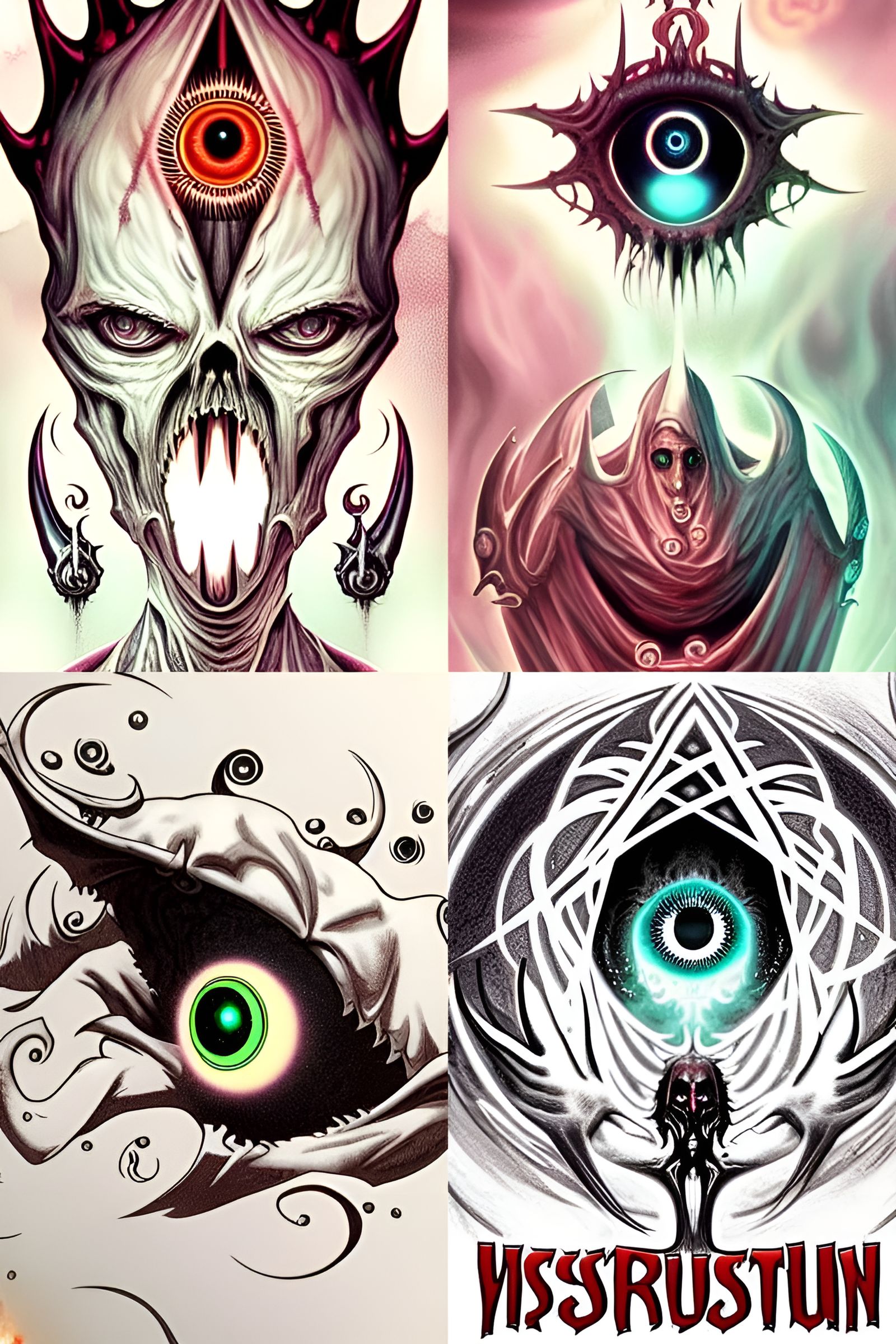 Surreal Horror: Stygian Illuminati Inquisition, Splash Art