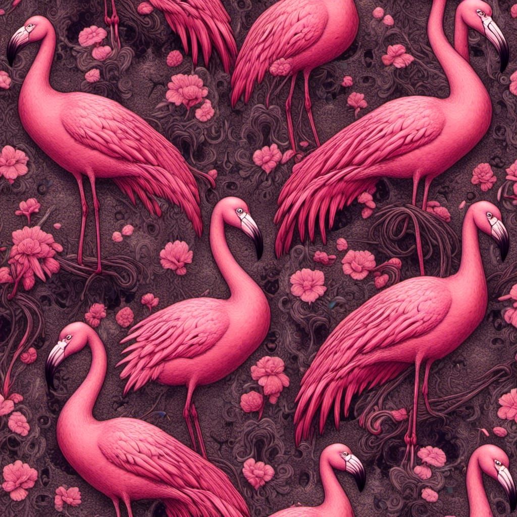 Victorian Flamingo