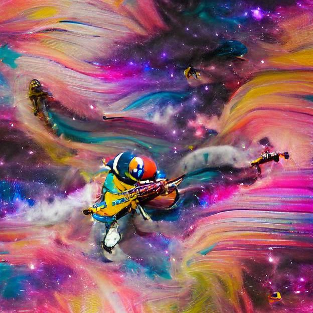Jazz Astronaut's Galactic Flight