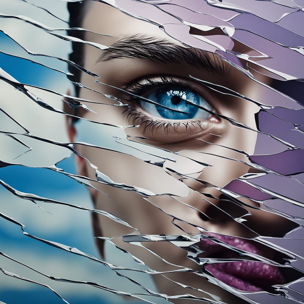 Distorted Reflections in a Surrealist Masterpiece